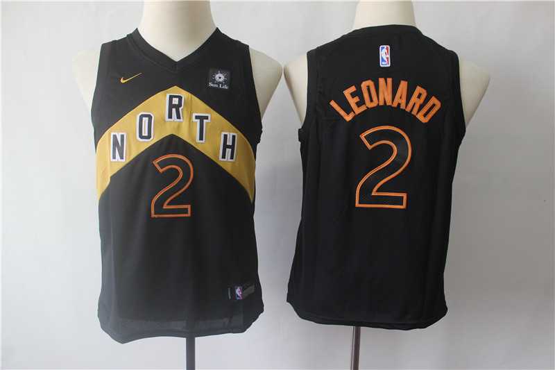 Youth Raptors 2 Kawhi Leonard Black City Edition Nike Swingman Jersey,We sell and wholesale Youth Raptors 2 Kawhi Leonard Black City Edition Nike Swingman Jersey on line form chian!